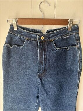 Vintage Rockies Dark Blue High-Rise Denim Jeans